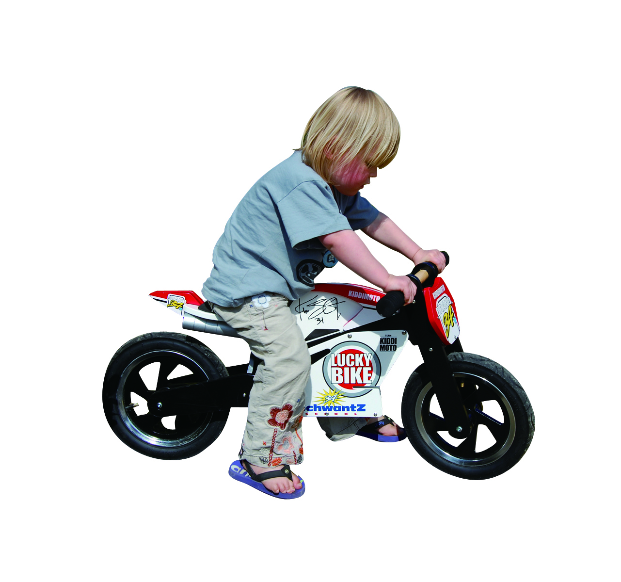 日本初の 大人も一緒に遊べる木製トレーニングバイク「kiddimoto 自転車本体